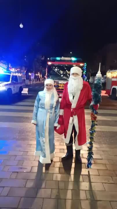 Новогодний караван. Сказка для детей - от бендерских спасателей