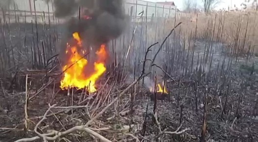 Так вечером 2 января работали пожарные в столице