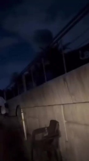 Ещё кадры прилётов по Каракасу