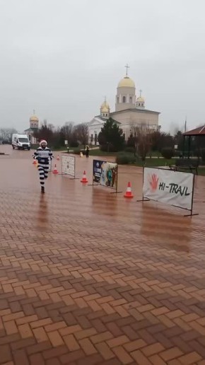 Рождественский забег в Бендерской крепости