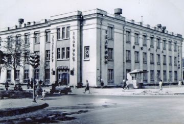 Здание центральной почты. Тирасполь, 1962 год