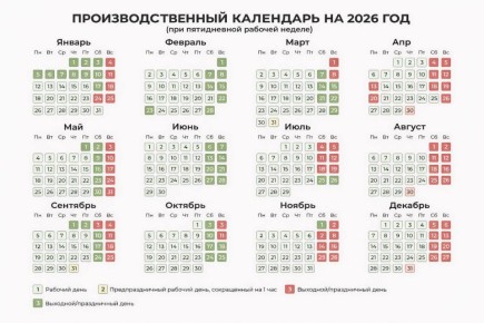 Приднестровцы выйдут на работу 12 января