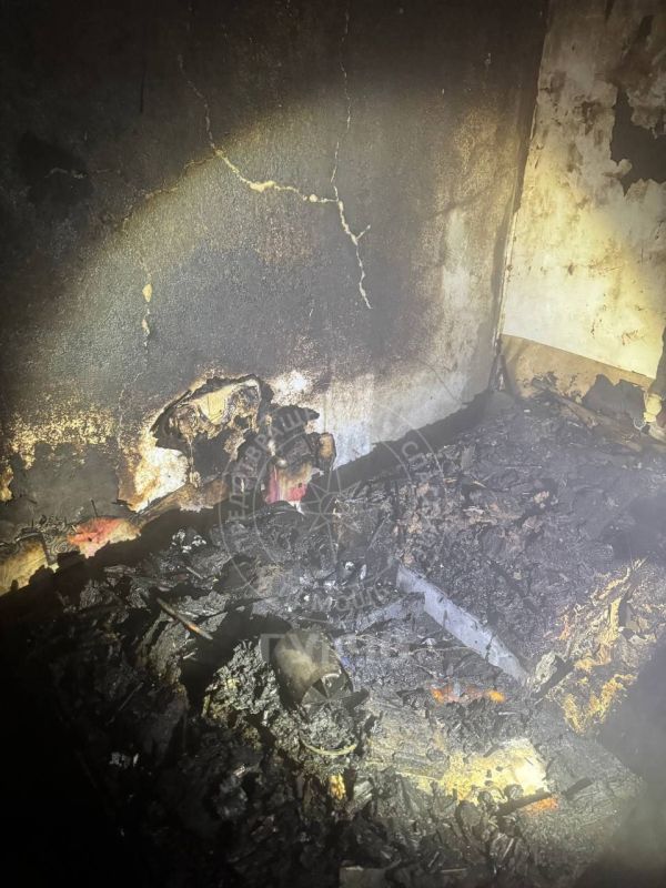 Из-за короткого замыкания в Парканах сгорела котельная при частном доме