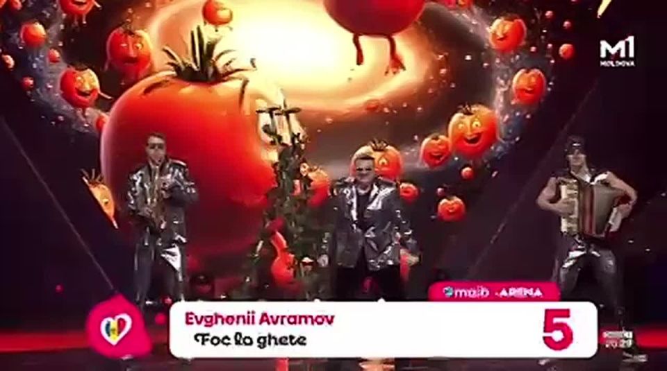 Евгений Аврамов спел свою песню «Фок ла гэте» - «Дерзай» на молдавском отборе на Евровидение