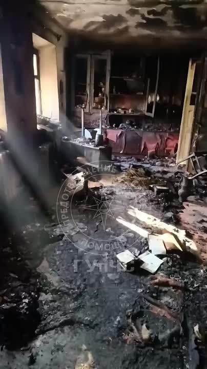 Перекал печи стал причиной пожара в Рыбнице