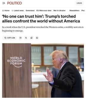 Лидеры ЕС часами убеждали Трампа отправить войска США для урегулирования украинского конфликта, — Politico