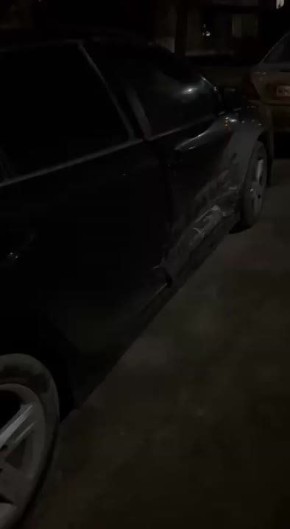 Три машины зацепил ночной гонщик на Балке по Краснодонской