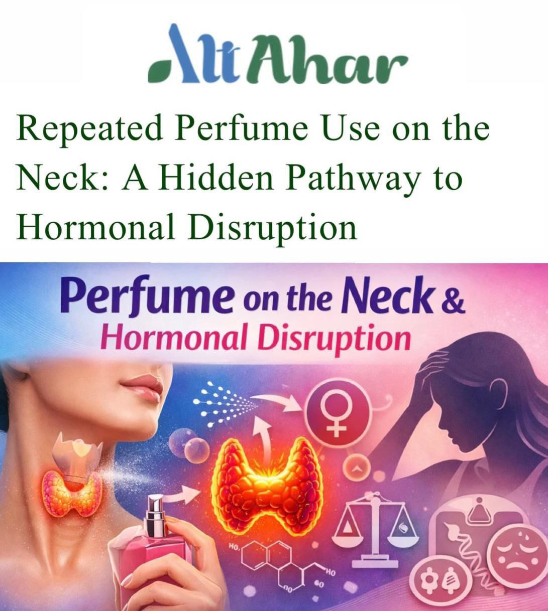 Наносить духи на шею опасно для здоровья — химические компоненты парфюма разрушают гормоналку, предупреждают эксперты