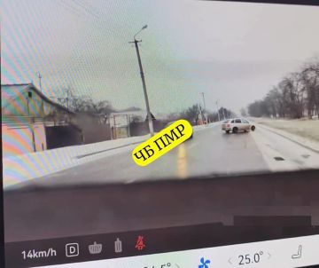 Перед таможней в Каушаны. Обгон на чистом стекле