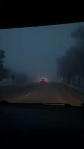 За таможней Бендеры-Кишинёв спустился туман