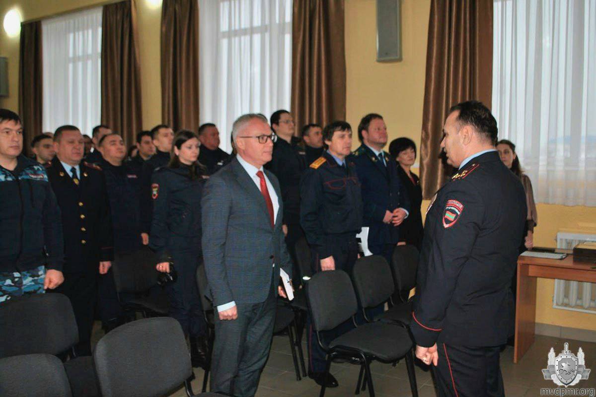 В Слободзейском РОВД подвели итоги работы за 2025 год