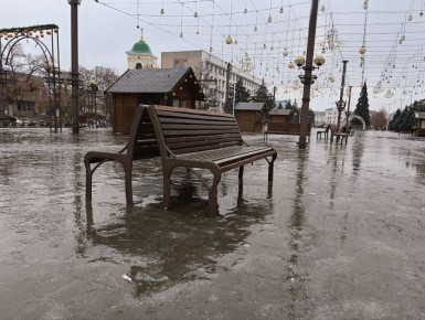 28 января ожидается облачная погода, местами переохлажденный дождь, туман, гололед