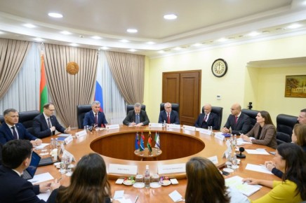 Вадим Красносельский принял делегацию Европейского союза