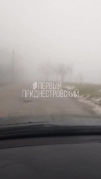 На дороги республики опустился густой туман