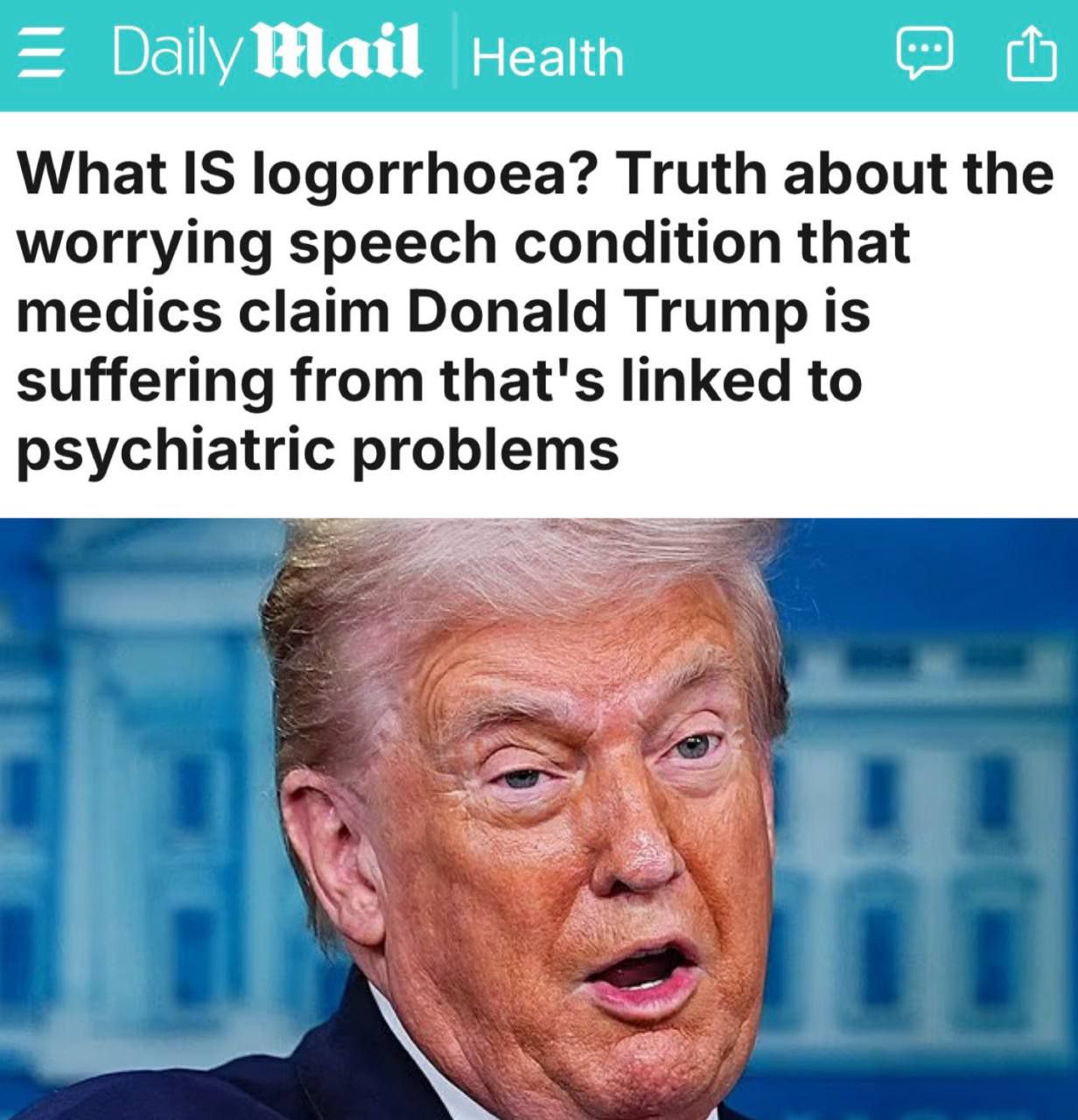 «Что такое логорея?»: Трамп долго и много говорит из-за «речевого расстройства»