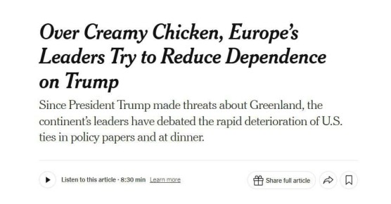 Европейские лидеры на экстренном ужине на прошлой неделе составили тайный план противодействия Трампу, пишет The New York Times, ссылаясь на источники в правящих кругах Европы