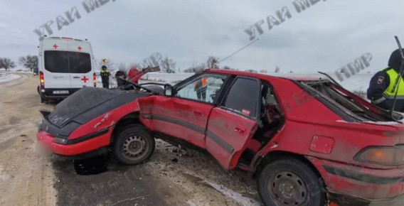Серьёзное ДТП при выезде из Рыбницы