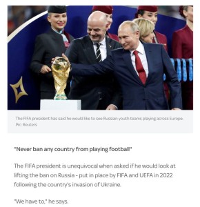 FIFA ������ ����������� ������ ������ ������� �� ������� ���������� ������ � ������������� ��������, ������ ��������� ����������� ������ ���������