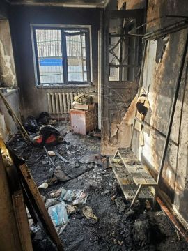 Пожар в Терновке. В частном доме загорелось кресло, которое находилось рядом с электрообогревателем