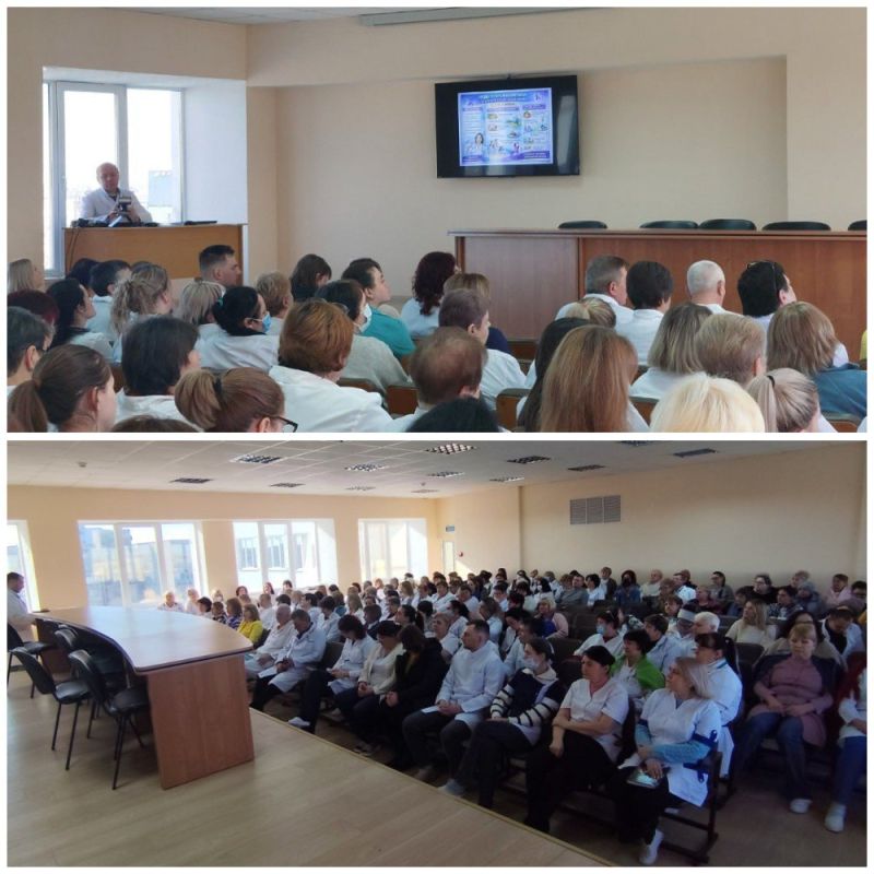 Лекция для медработников. В Рыбницкой центральной районной больнице состоялась лекция для медицинских работников учреждения