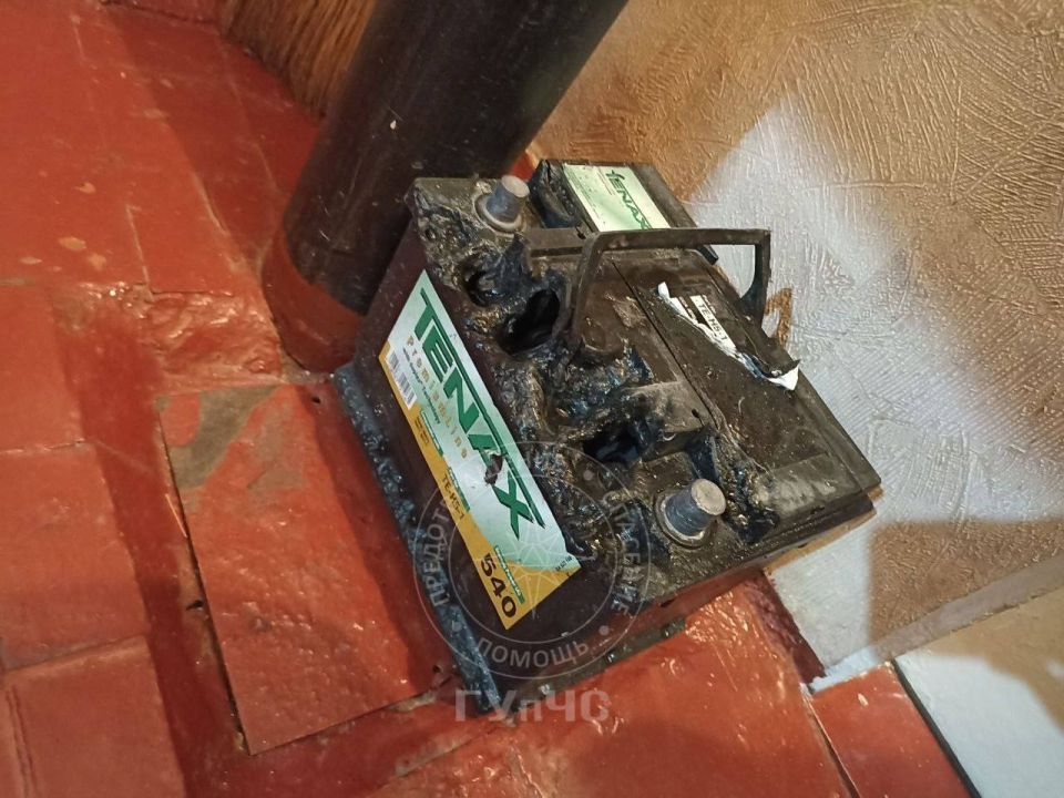 В столице сгорел автомобиль