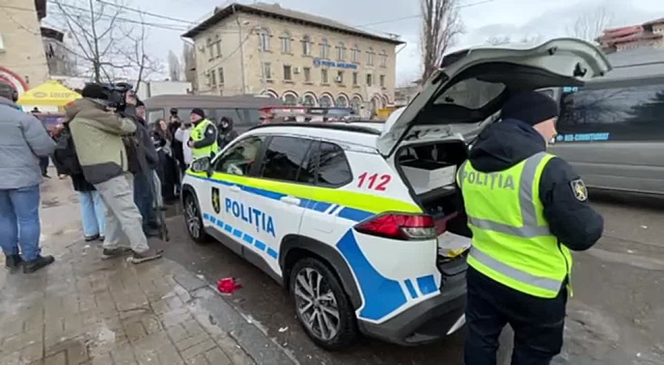 Полиция штрафует протестующих автоперевозчиков