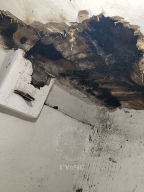 Пожар в Незавертайловке из-за перекала печи