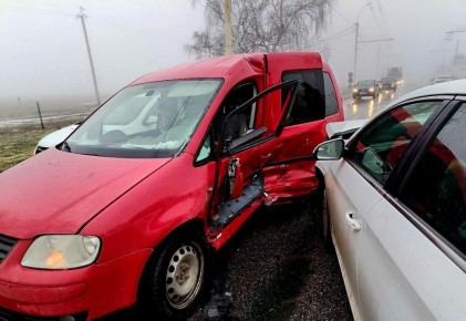Чуть меньше часа назад в тумане на трассе Бендеры — Парканы — Тирасполь произошло ДТП