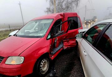 Чуть меньше часа назад в тумане на трассе Бендеры — Парканы — Тирасполь произошло ДТП