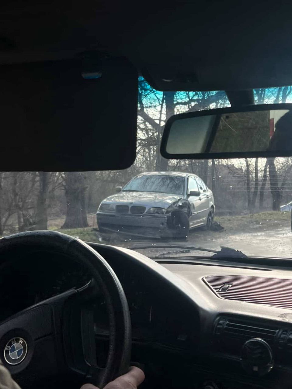 Колесо вывернуло у «БМВ» в Кицканах