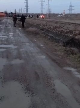 Накануне «БМВ» вылетел в канаву на Балке в Тирасполе