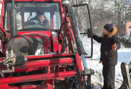 "Нечасто у нас бывают такие снегопады