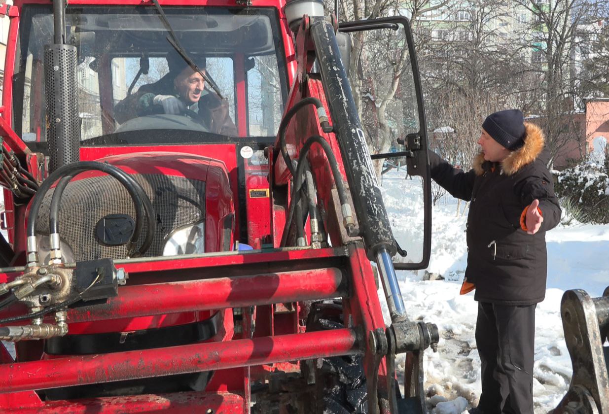 "Нечасто у нас бывают такие снегопады