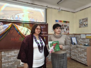 В ТСШ № 7 прошёл необычный урок для учеников 1-А класса — разговор о родном Приднестровье