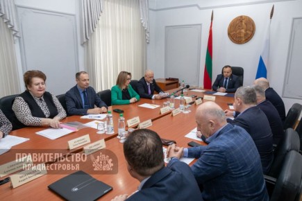 В Правительстве прошла встреча с приднестровскими промышленниками