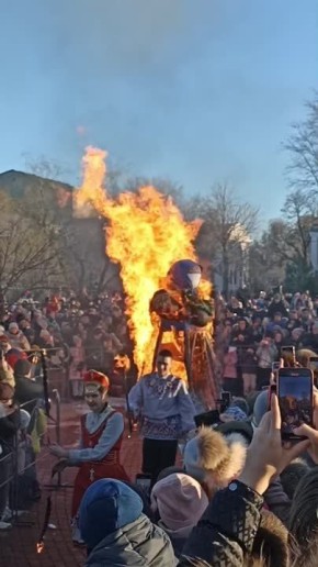 В Приднестровье зиму проводили песнями и танцами