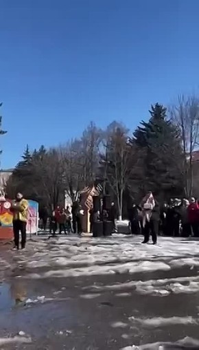 Проводили Масленицу и встретили Мэрцишор в Дубоссарах