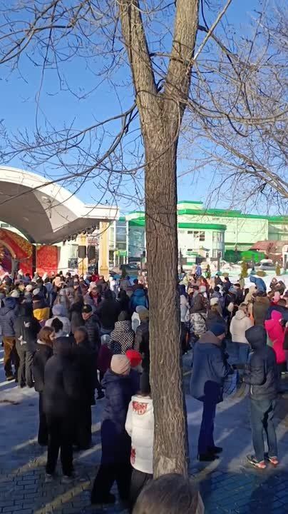 Посмотрите, сколько тираспольчан пришли проводить зиму