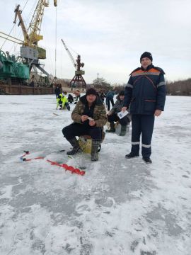 Опасный лёд на Днестре в Рыбнице