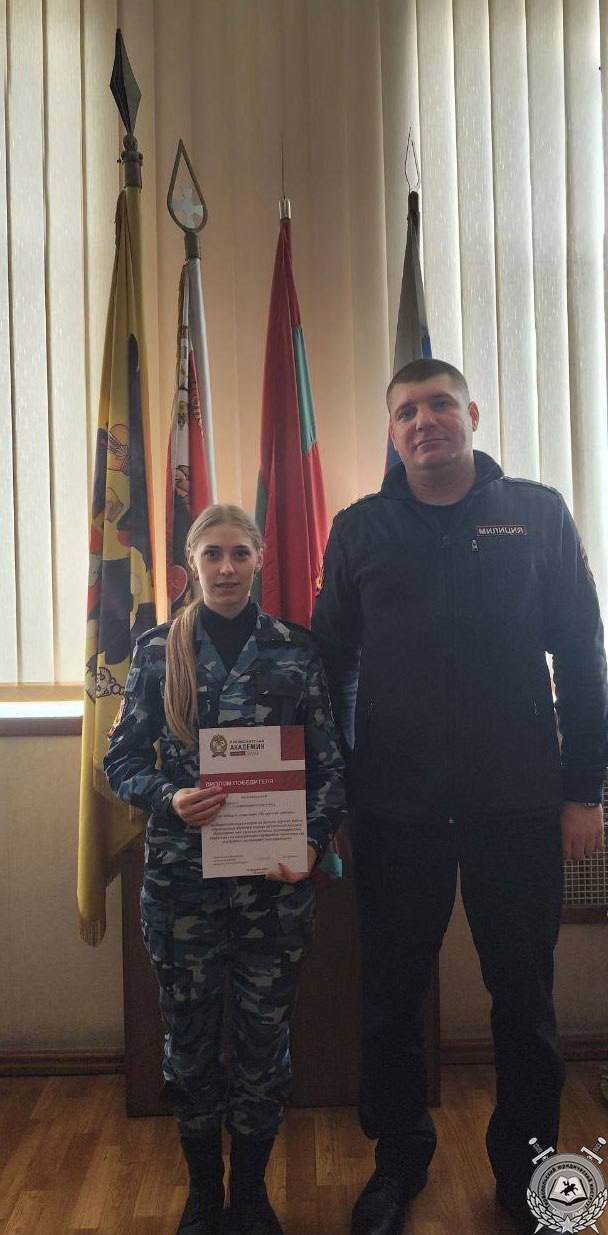 Курсант ТЮИ – победитель российского конкурса