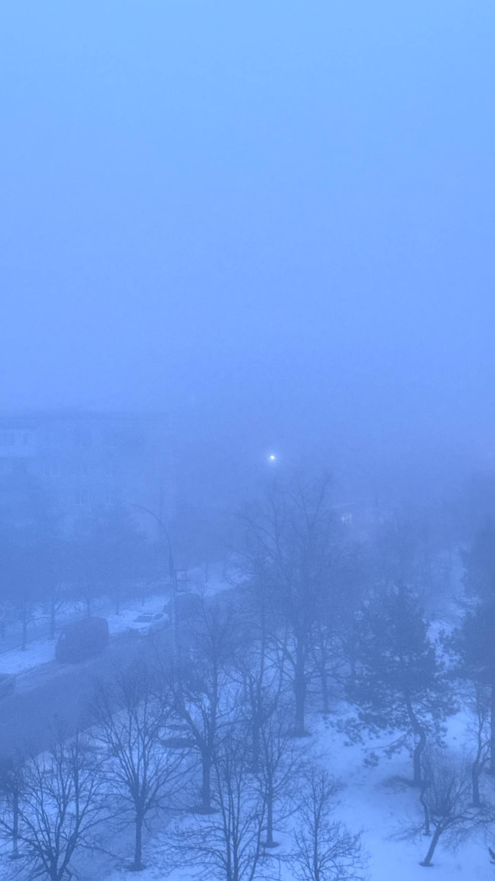 На дорогах республики – гололедица и туман