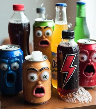 Сладкая газировка и энергетики вызывают тревожность, выяснили учёные