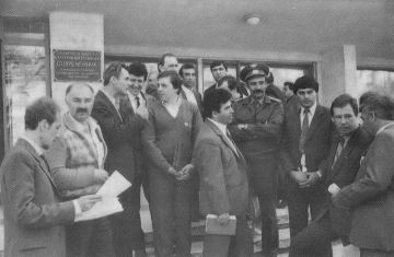 Депутаты горсовета Тирасполя, 1990 г