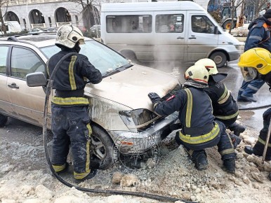 Два пожара за утро: в Тирасполе и Карагаше горели автомобили