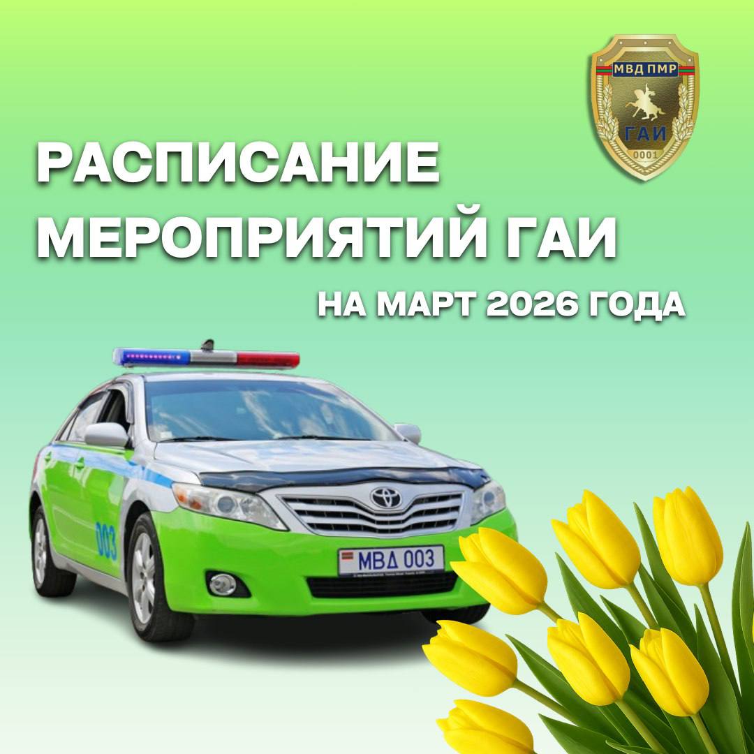УГАИ: мероприятия в марте. В марте сотрудники ГАИ проведут ряд профилактических мероприятий, чтобы повысить уровень безопасности на дорогах