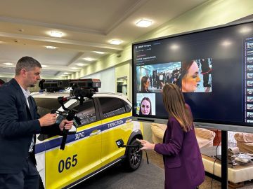 Кибер-патруль уже распознал корреспондента ТСВ, есть полное досье на нашего журналиста