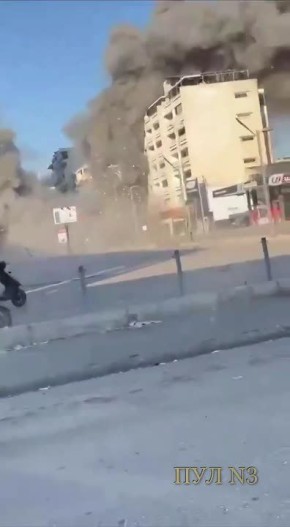 Первый удар по Ливану после начала наземной операции: