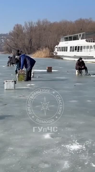Спасатели напоминают о безопасности на льду