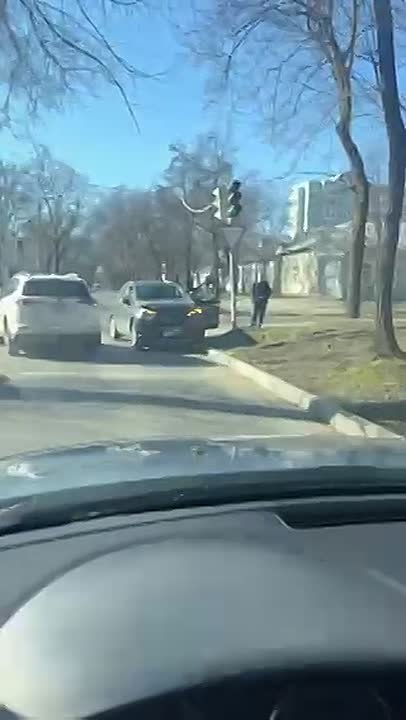 В Бендерах авария в районе художественного музея