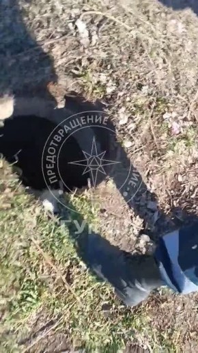 В Бендерах спасатели вытащили щенка из технического колодца